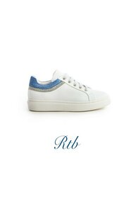 SNEAKER PARELMOER BLAUW